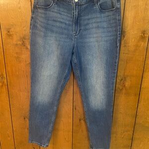 Old Navy Dark Blue Ankle Jeans